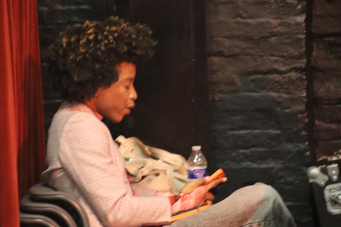Creative expression and community presence at Orange Album Theory.